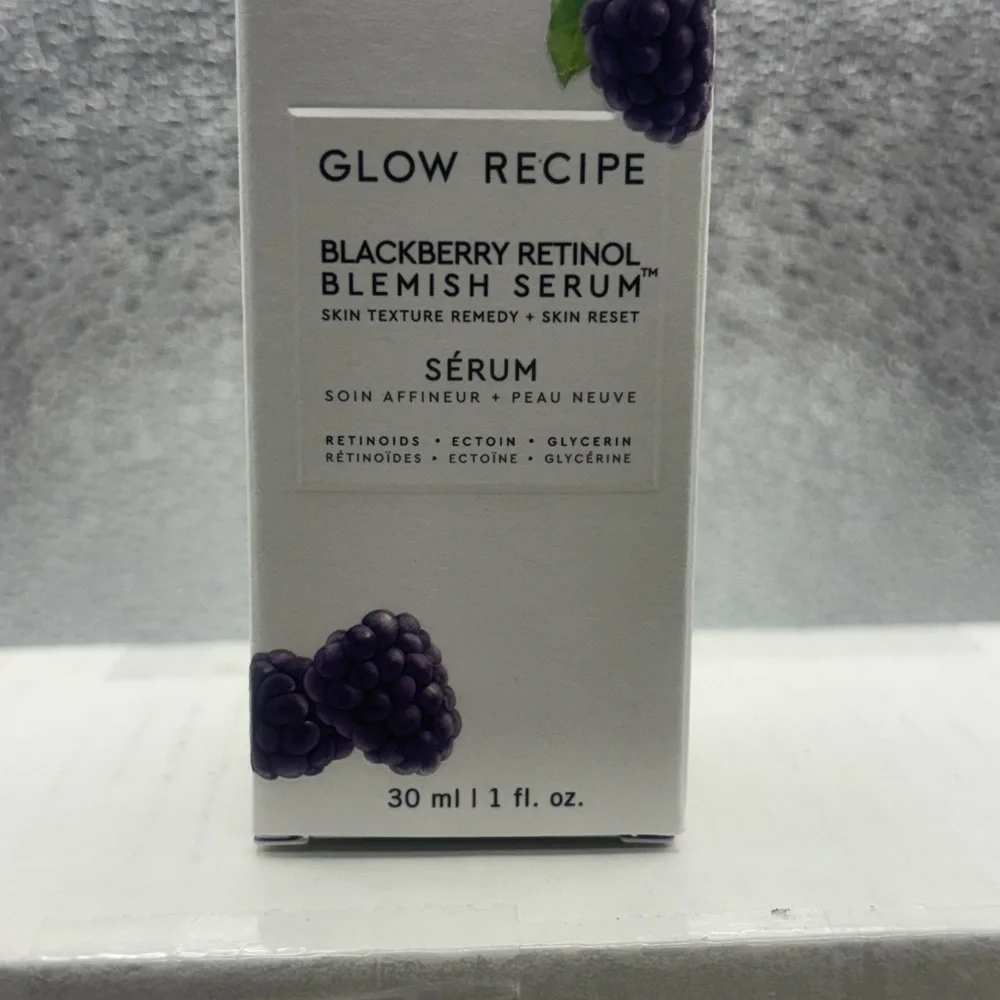 Glow Recipe Blackberry Retinol Blemish Serum - White & Purple - Picture 1 of 6